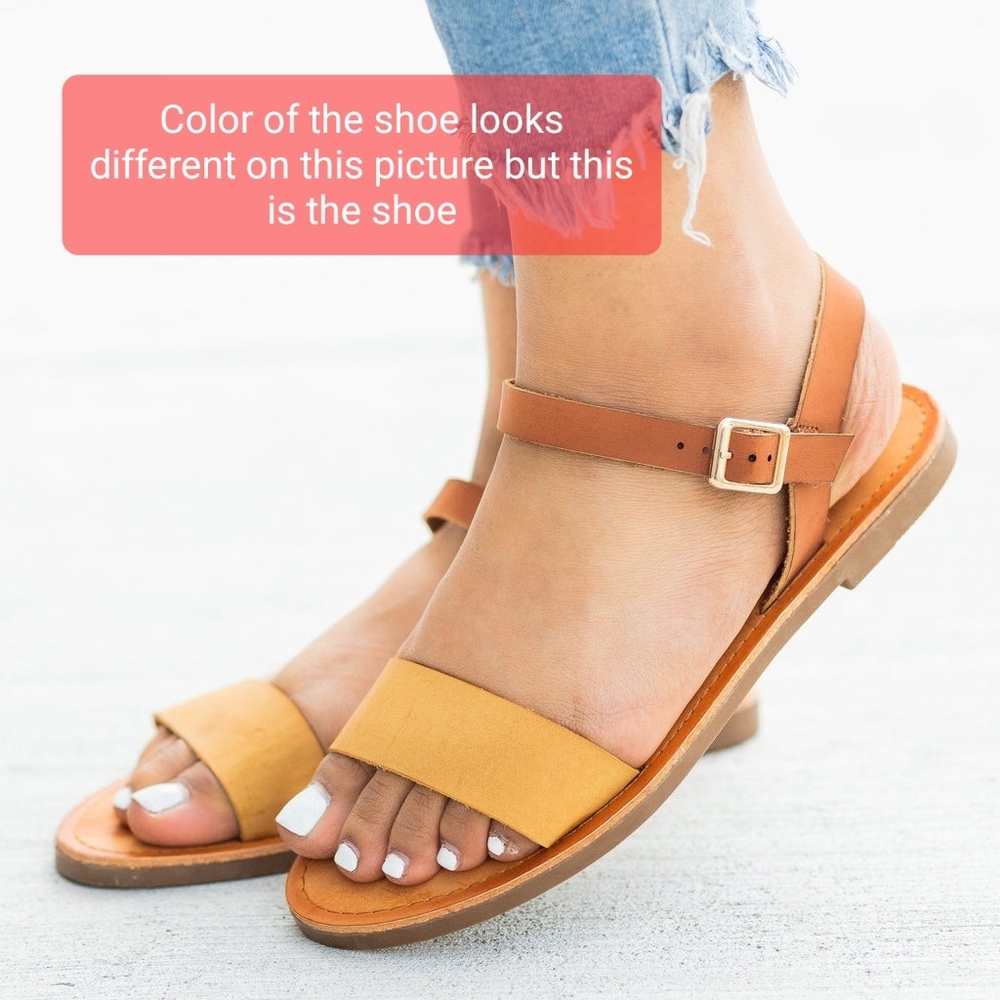ANNA Classic Everyday Sandals Fely Beige